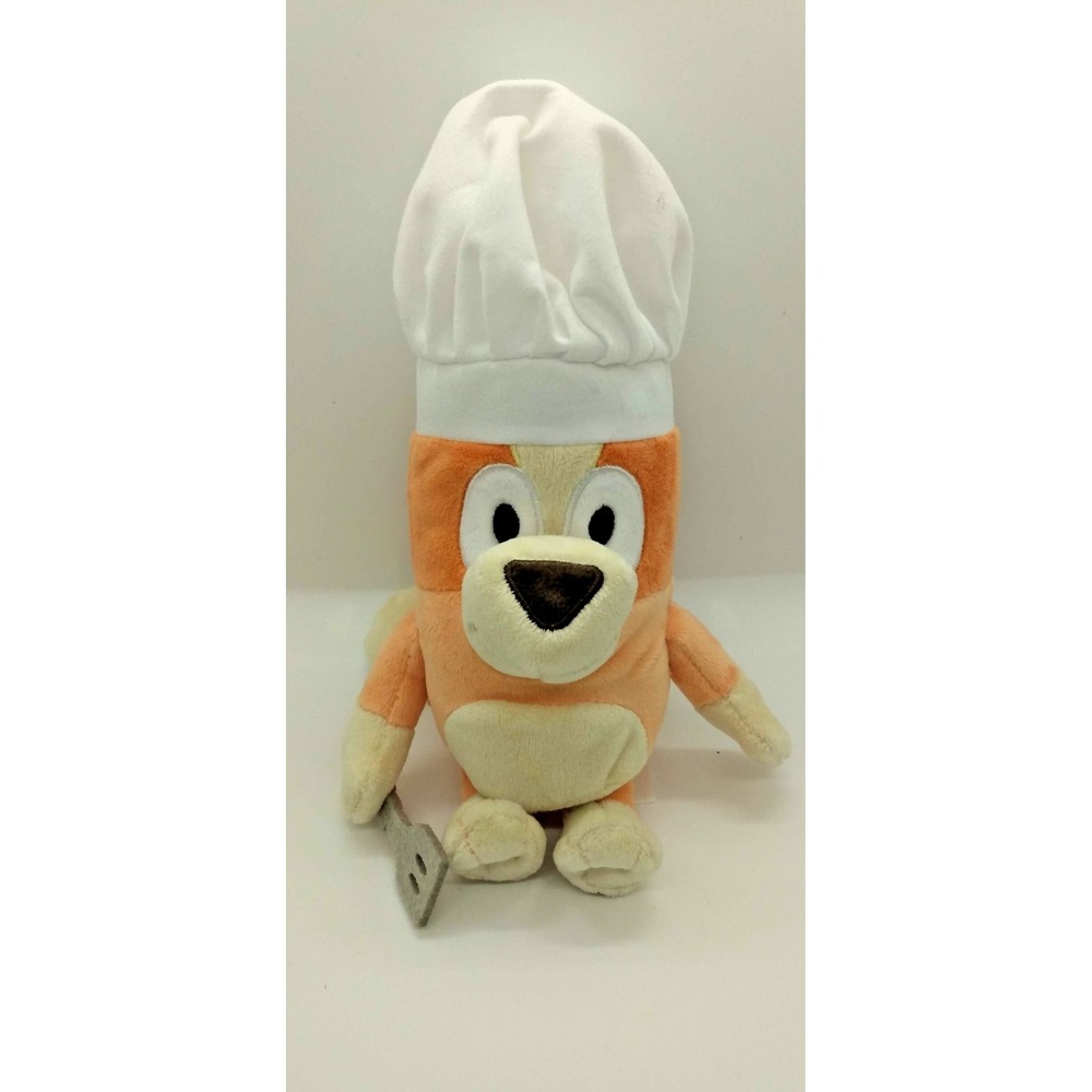 BLUEY 8" Plush Lot of 3 Chef Bingo Snickers Bluey Stuffed Animals by Moose‎ 2018 - Picture 2 of 12
